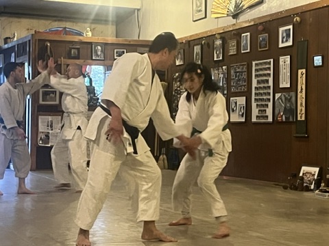 Students training at Aikido of San Leandro